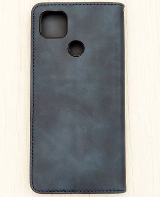 Чехол (книжка) Abstract для Xiaomi Redmi 9C - Dark Blue