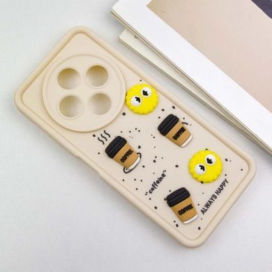 3D объемный чехол для Xiaomi Redmi 14C - Yellow