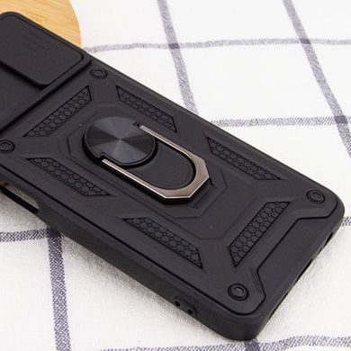 Противоударный чехол Hybrid Ring Camshield для Xiaomi Redmi Note 11 Pro 5G - Navy Black