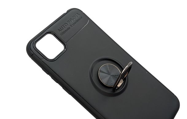 Захисний чохол Hybrid Magnetic Ring для Huawei Y5p - Black