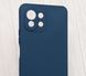 TPU чехол Soft Smooth для Xiaomi Mi 11 Lite - Dark Blue (29223). Фото 1 из 4