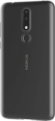 Прозрачный силиконовый чехол для Nokia 3.1 Plus