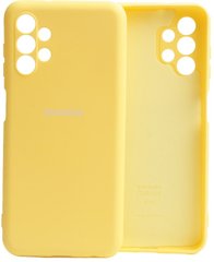 Силіконовий TPU чохол Premium Matte для Samsung Galaxy A13 - Yellow