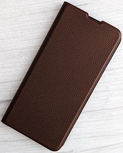 Чехол-книжка Boso Premium для Xiaomi Redmi 9 - Dark Brown