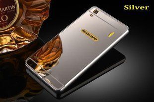 Металлический чехол для Lenovo A7000 (K3 Note) "металлик зеркальный"
