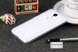 Силиконовый чехол для Lenovo K6 Note "белый"