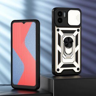 Ударопрочный чехол Hybrid Ring Camshield для Xiaomi Redmi A1 / A2 - Gold
