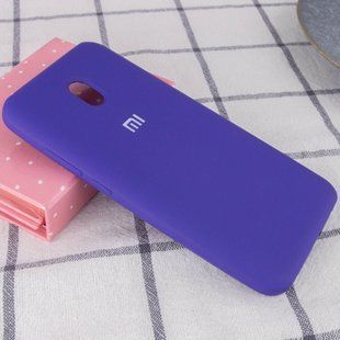 Чехол Premium Silicone Case Full Protective для Xiaomi Redmi 8A - Purple