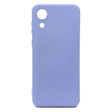 Силіконовий TPU чохол Premium Matte для Samsung Galaxy A03 Core - Light Blue