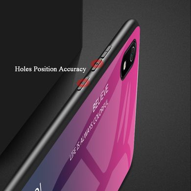 Чехол TPU+Glass для Xiaomi Redmi 7A - Black