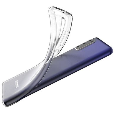 Прозрачный силиконовый чехол для Samsung Galaxy A41