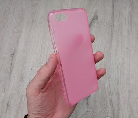 Матовый TPU чехол для Huawei Y5 (2018) / Honor 7A - Pink