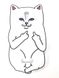 Чехол в виде "Bad Cat" для Lenovo A2010 (34026). Фото 1 из 4