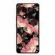 Силіконовий (TPU) чохол з малюнком для Xiaomi Redmi Note 15 - Темні квіти (77166). Фото 1 із 6