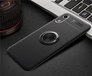 Чехол Hybrid Ring с магнитным держателем для Huawei Y5 2019 - Black