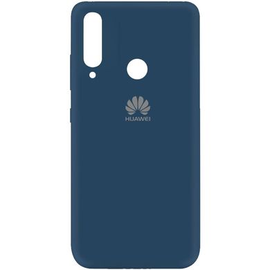 Чохол Premium Silicone Cover Full Protective для Huawei Y6p - Blue