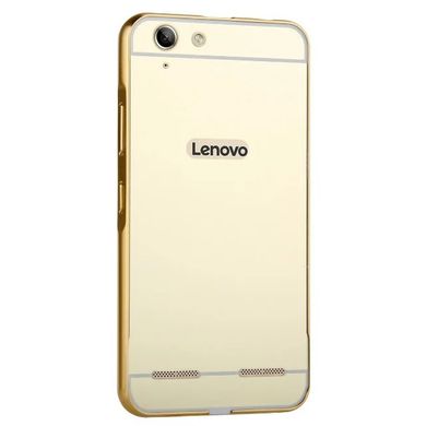 Металлический чехол для Lenovo Vibe K5/Vibe K5 Plus (A6020) "золотой зеркальный"