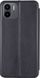 Чехол (книжка) BOSO для Xiaomi Redmi A1 / A2 - Black (18664). Фото 1 из 11
