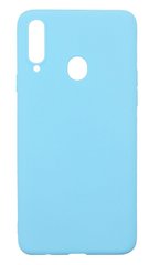 Силиконовый чехол (Soft Touch) для Samsung A10S - Blue