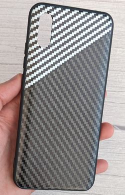 TPU чехол Lite Carbon для Xiaomi Redmi 9A - Dark Black