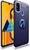 TPU чохол Hybird ColorRing під магнітний тримач Samsung Galaxy M21 - Blue