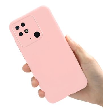 Силиконовый TPU чехол для Xiaomi Redmi 10C - Pink