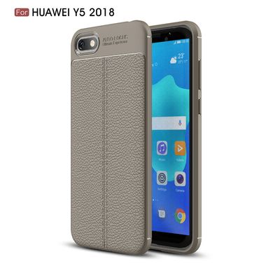 Защитный чехол Hybrid Leather для Huawei Honor 7A - Red