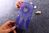 Чехол с узором перья для Lenovo Vibe P1 "фиолетовый"