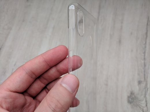 Ультратонкий силиконовый бампер для Xiaomi Mi 8