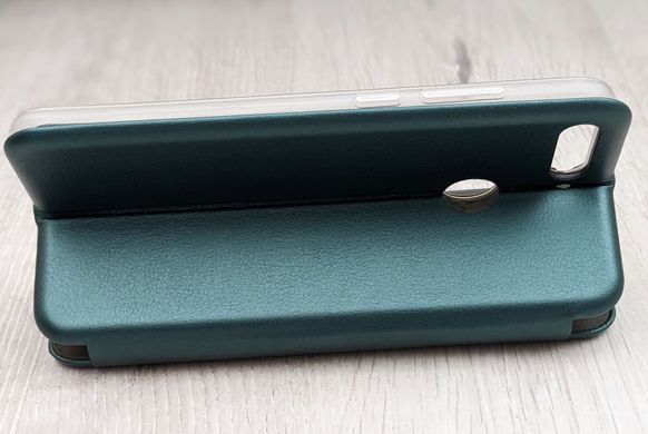 Чохол (книжка) BOSO для Huawei Y6 Prime 2018 - Green