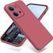 Защитный чехол Hybrid Silicone Case для Xiaomi Redmi 15C - Dark Red