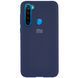 Чехол Silicone Case Full Protective для Xiaomi Redmi Note 8 - Blue