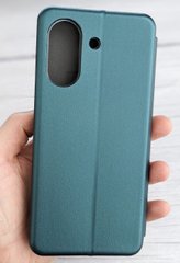 Чехол (книжка) BOSO для Xiaomi Redmi 13C - Navy Green