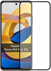 Защитное стекло 3D Full Cover для Xiaomi Poco M4 Pro 5G