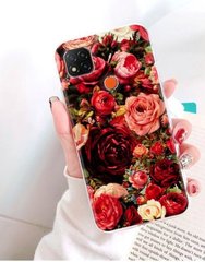 Чохол із малюнком для Xiaomi Redmi 9C - Троянди темні