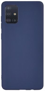 Силиконовый чехол для Samsung Galaxy A51 - Dark Blue