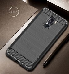 Силиконовый чехол Ipaky Slim для Xiaomi Pocophone F1 - Black