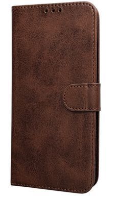 Чехол-книжка JR Original для Xiaomi Redmi Note 15 - Dark Brown