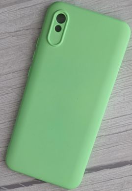 Чехол Silicone Cover Full Protective для Xiaomi Redmi 9A - Green