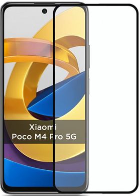 Захисне скло 3D Full Cover для Xiaomi Poco M4 Pro - 5G