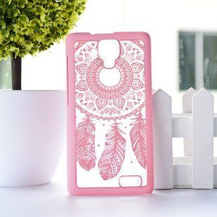 Чохол із візерунком "Пір'я" для Lenovo A536