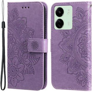 Чехол-книжка JR Art Series для Xiaomi Redmi 13C - Purple