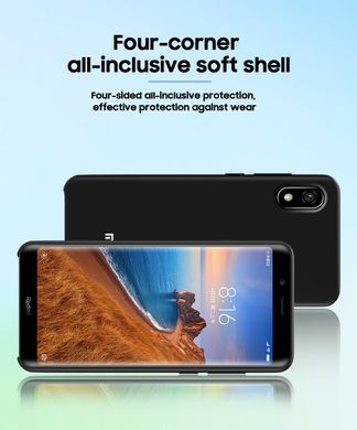 Premium Silicone Case для Xiaomi Redmi 7A - Navy Blue