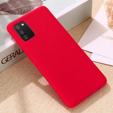 Силіконовий (TPU) чохол для Samsung Galaxy A02s - Red