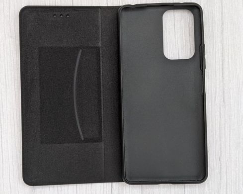 Чехол книжка BOSO Soft Matte для Xiaomi Redmi Note 10 Pro - Black