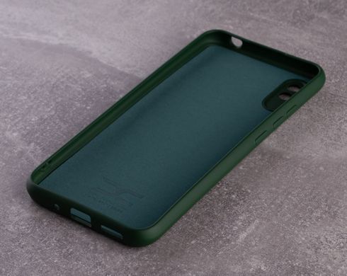 Чехол Silicone Cover Full Protective для Xiaomi Redmi 9A - Green