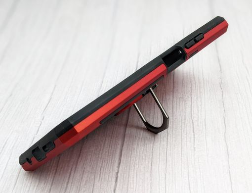Ударопрочный чехол GETMAN Ring для Xiaomi Redmi 9T - Red