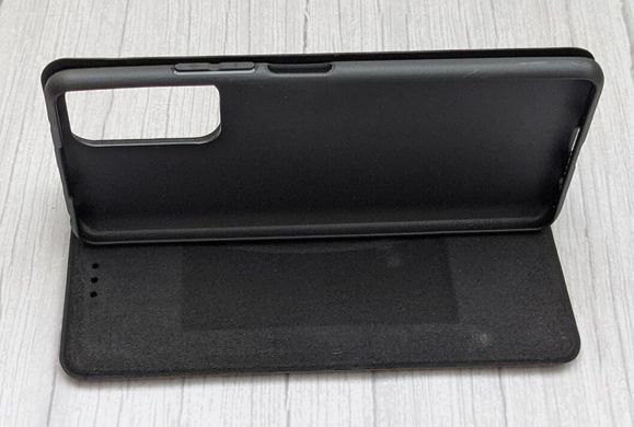 Чехол книжка BOSO Soft Matte для Xiaomi Redmi Note 10 Pro - Black