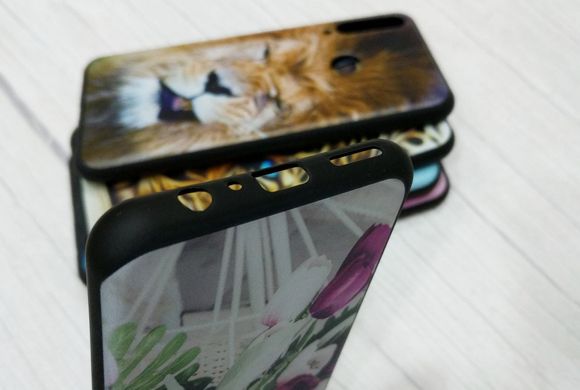 Чохол із малюнком для Huawei Y6p - Яскравий кіт