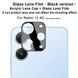 Гибкое защитное стекло на камеру для Xiaomi Redmi 12 - Black (14297). Фото 4 из 6